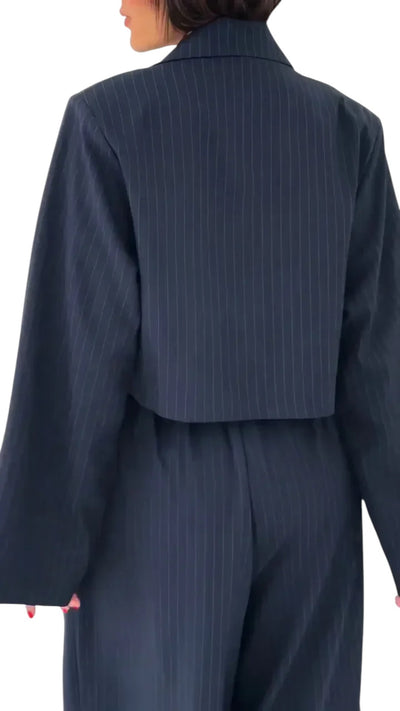 Eclat™ | Conjunto femenino bustier + chaqueta – Estilo elegante y moderno