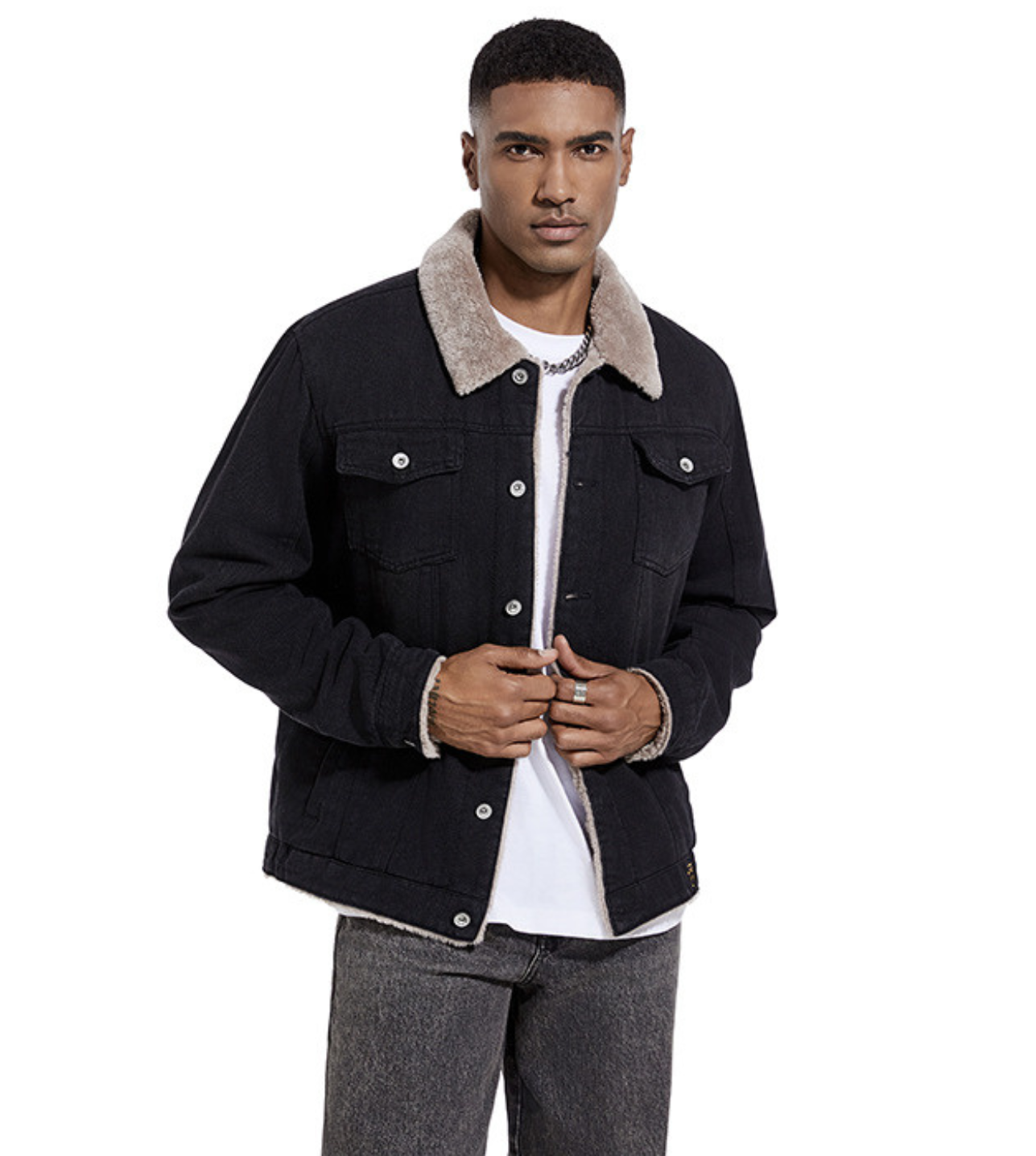 Gabriel - Elegante Chaqueta Vaquera Forrada