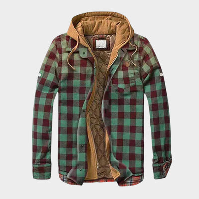 Nohr™ | Chaleco patchwork con estampado de cuadros