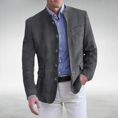 Dario™ | Chaqueta de ante de cuero