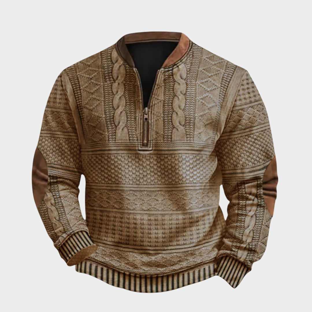 Charles™ | Sudadera con media cremallera