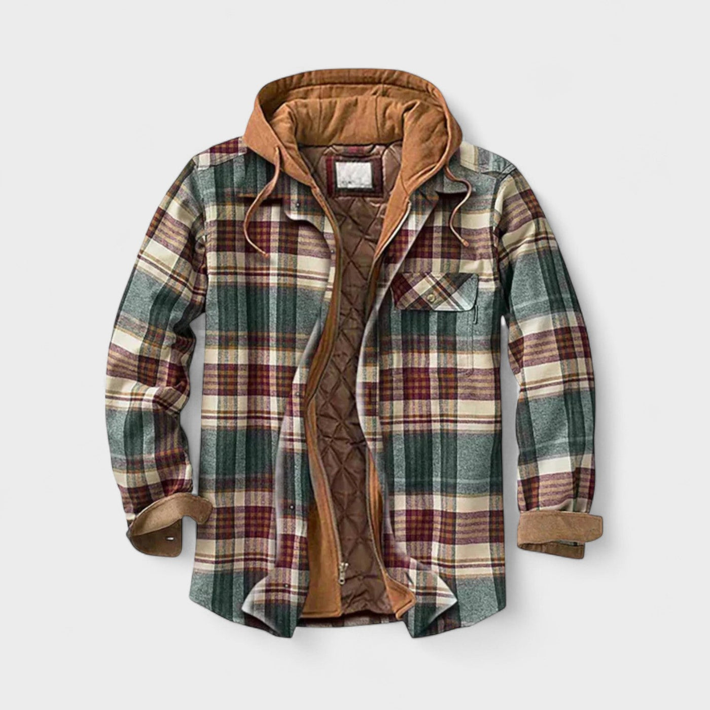 Holger™ | Chaqueta acolchada de patchwork