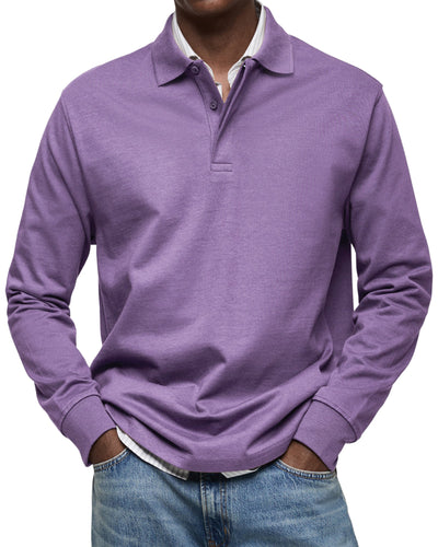 MOHR® | Polo de lujo de manga larga