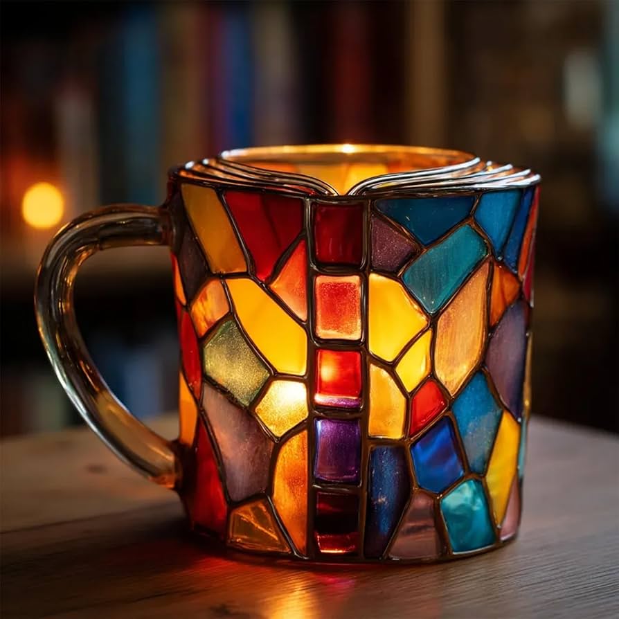 Taza Artesanal 3D Aurora