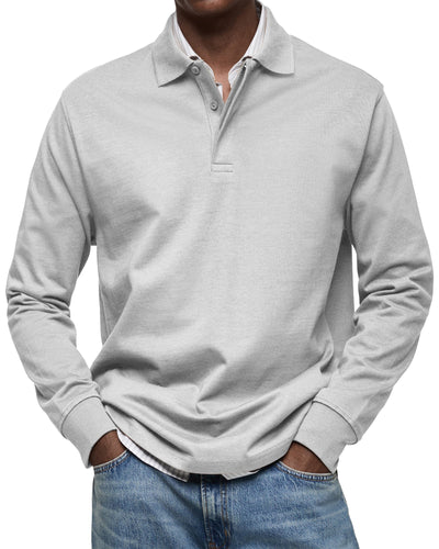 MOHR® | Polo de lujo de manga larga