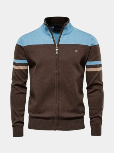 Anders™ | Cardigan de punto con cierre de cremallera