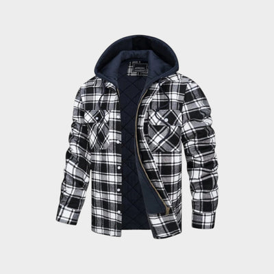 Asger™ | Chaqueta cálida para hombre de mezcla premium de lana