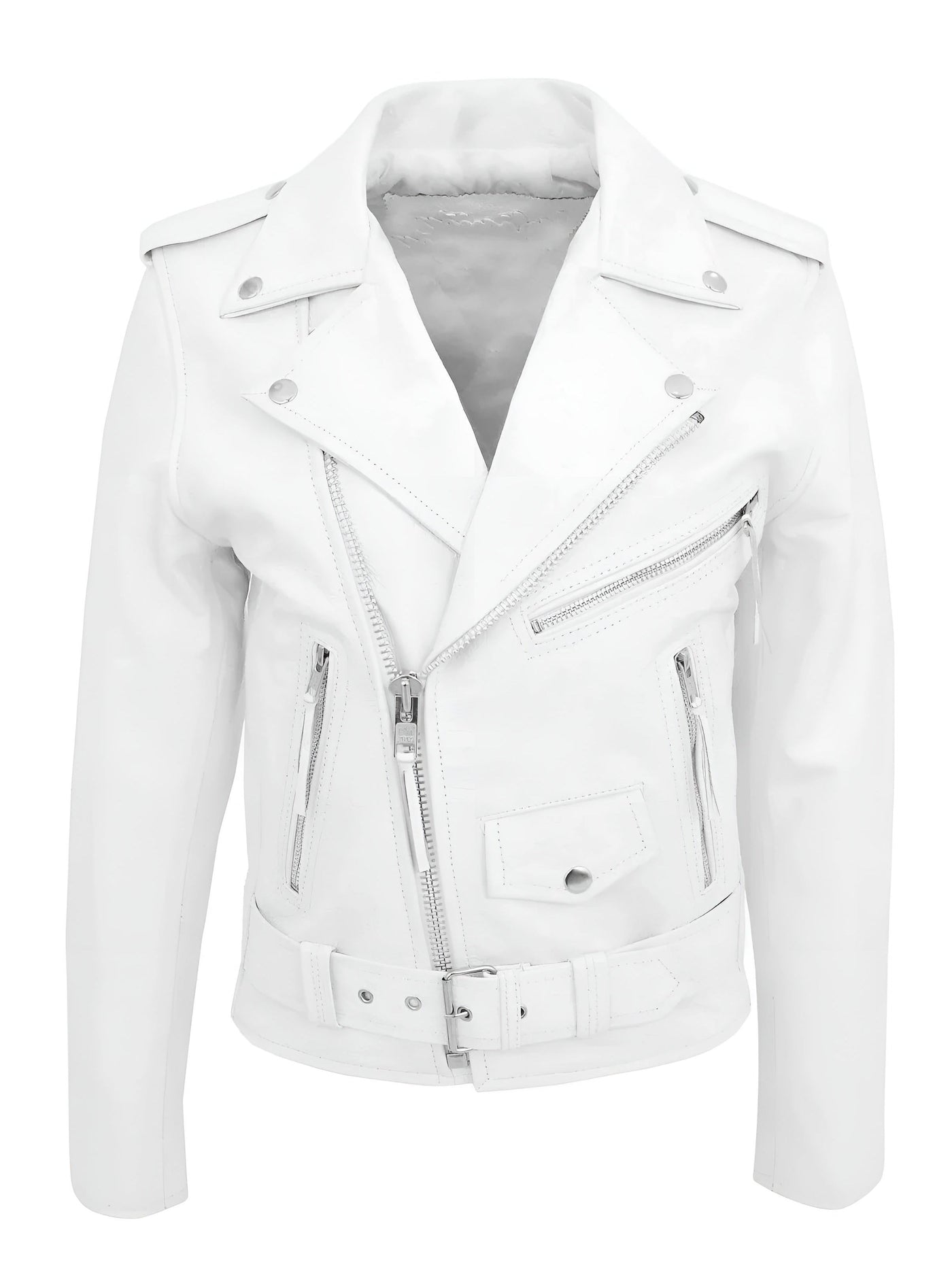 Austin™ | Chaqueta de Cuero Clásica Biker