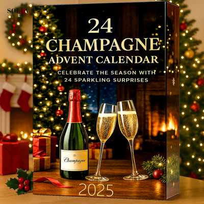 Calendario de Adviento de Champagne 2025 – 24 días llenos de fiesta y disfrute 🥂🎄