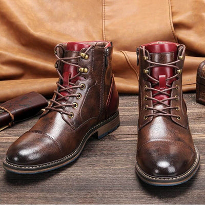 Connor™  | Botas Oxford de cuero premium