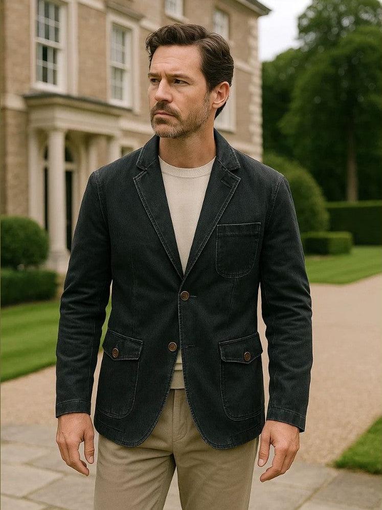 Covenant™ | Blazer de mezclilla