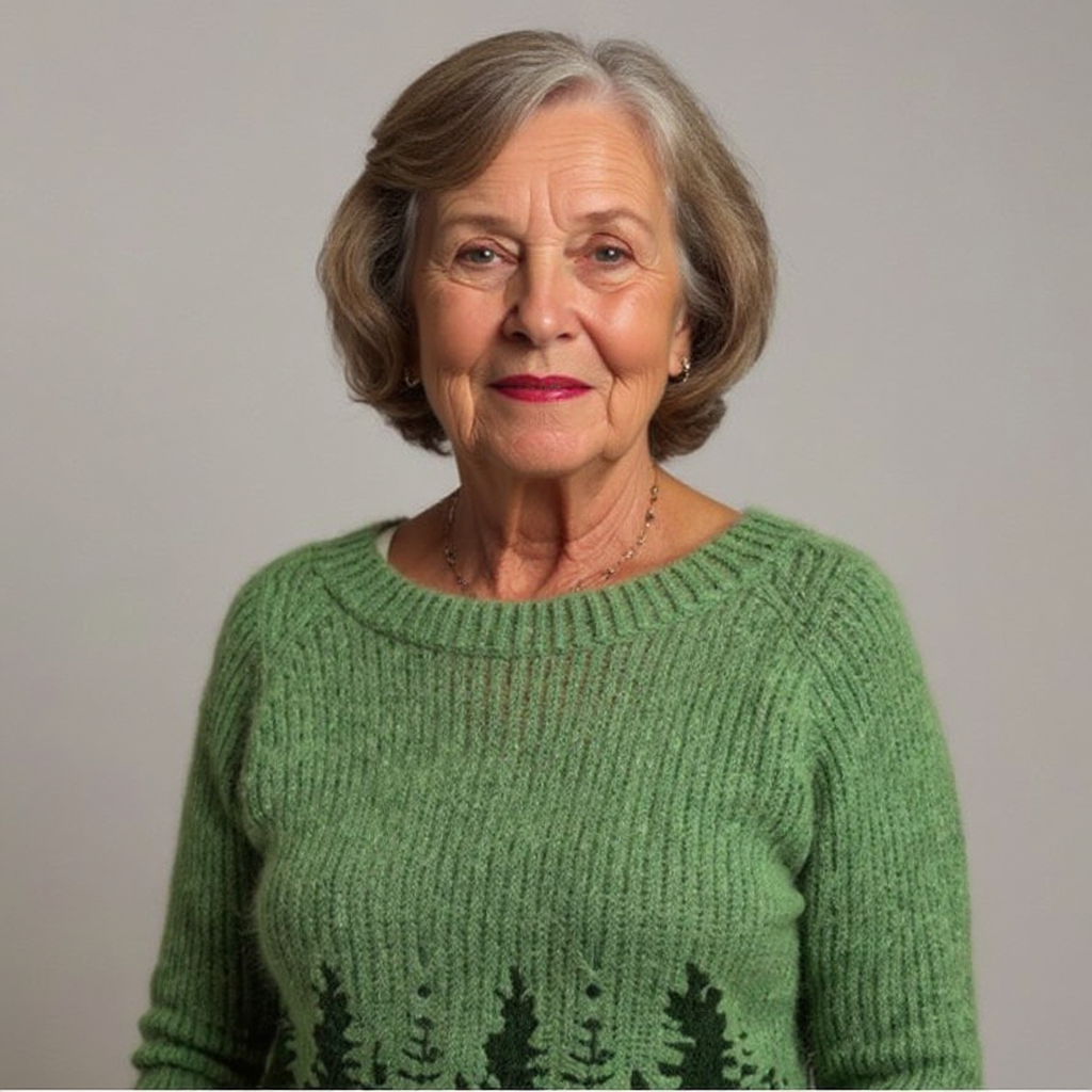 Diana | Suéter de punto vintage Island