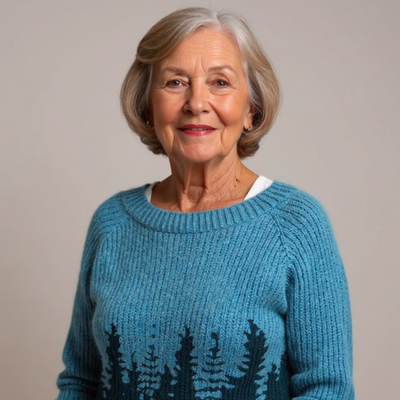 Donna | Suéter de punto vintage Isla