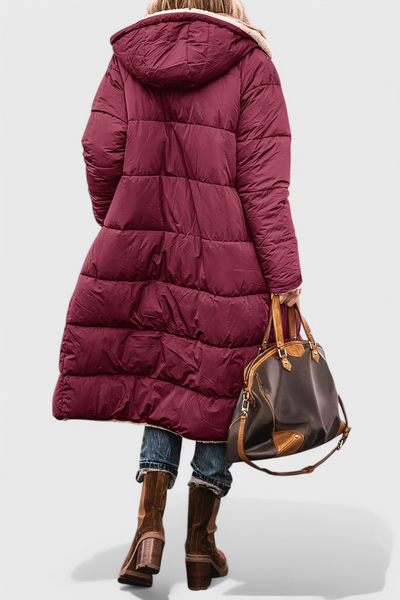 Blanca | Diaria Parka Suave y Acolchada para Comodidad
