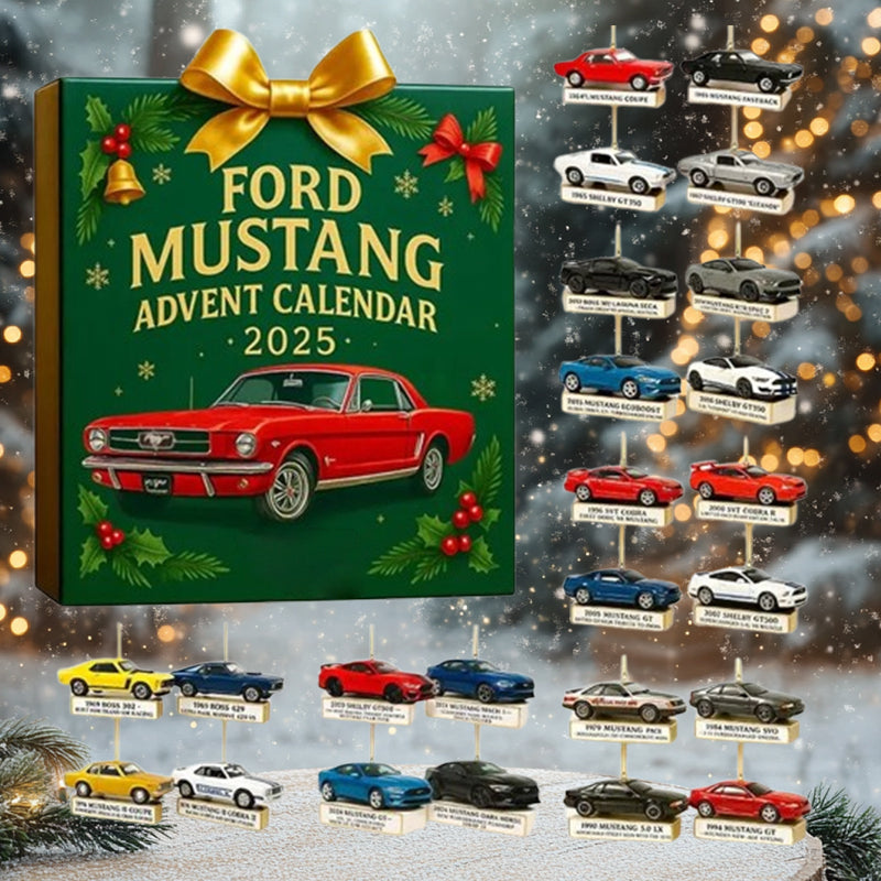 Calendario de Adviento Ford Mustang 2025