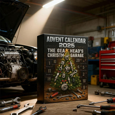 🔧 Gearheads Julegarage | Calendario de Adviento 2025