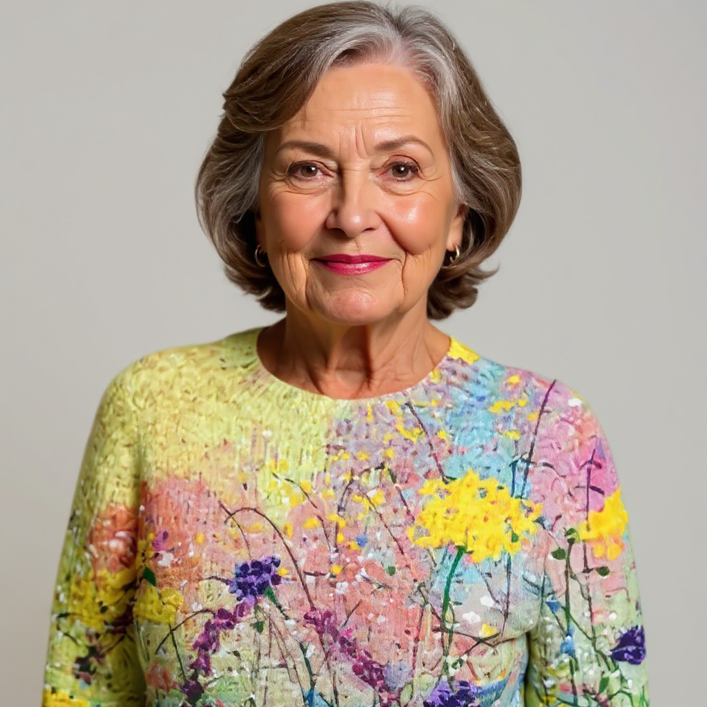 Grace | Suéter de punto vintage con estilo isla