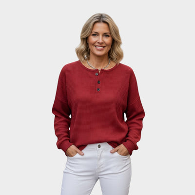Hela™ | Suéter de Punto Waffle