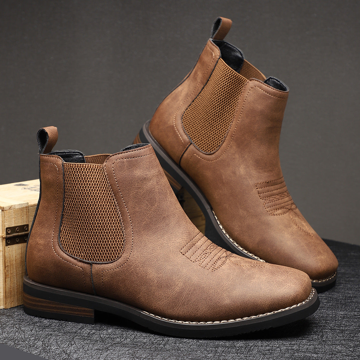Henrique™ | Botas clásicas de cuero para hombres