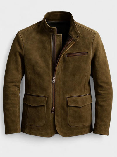 Oliver™ |Chaqueta de piel sintética premium