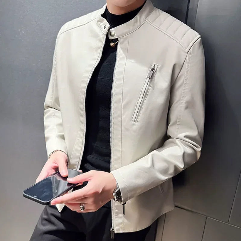 Antonio™ | Chaqueta de cuero elegante