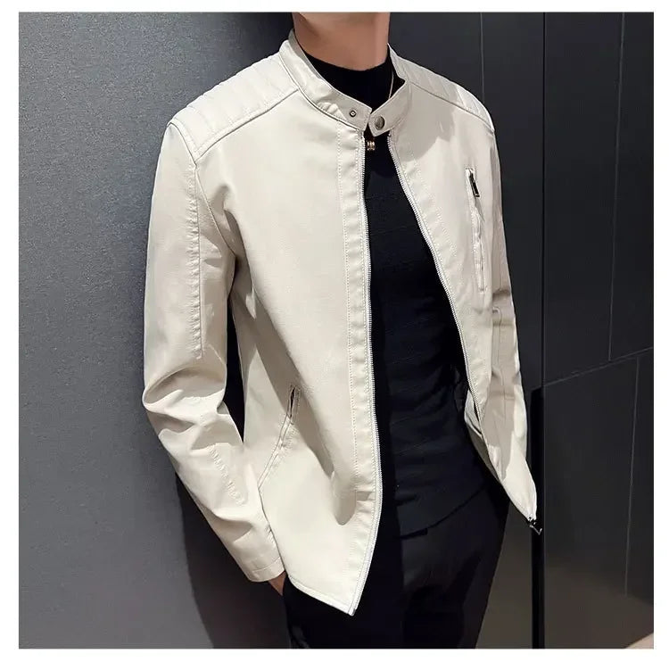 Antonio™ | Chaqueta de cuero elegante