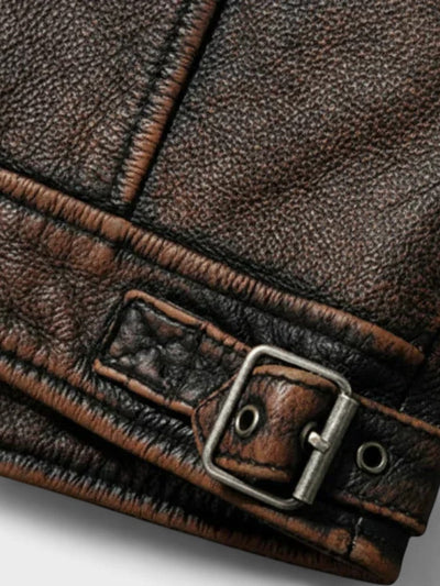 Troels™ | Chaqueta de cuero de primera calidad
