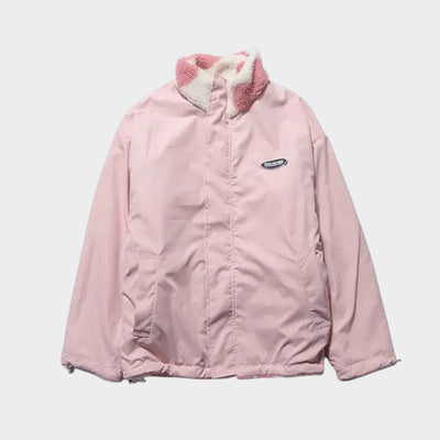 Dianne™ | Chaqueta reversible con estampado de corazones y diseño cómodo