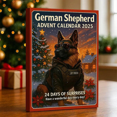Calendario de Adviento 2025 de Pastor Alemán 🐾🎄