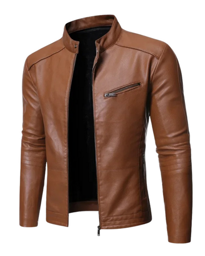 Luis™ | Chaqueta de Cuero Elegante