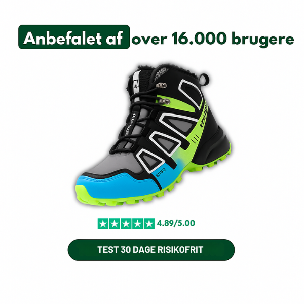 TrailGuard™ 2.0 | Bota ortopédica impermeable para exteriores