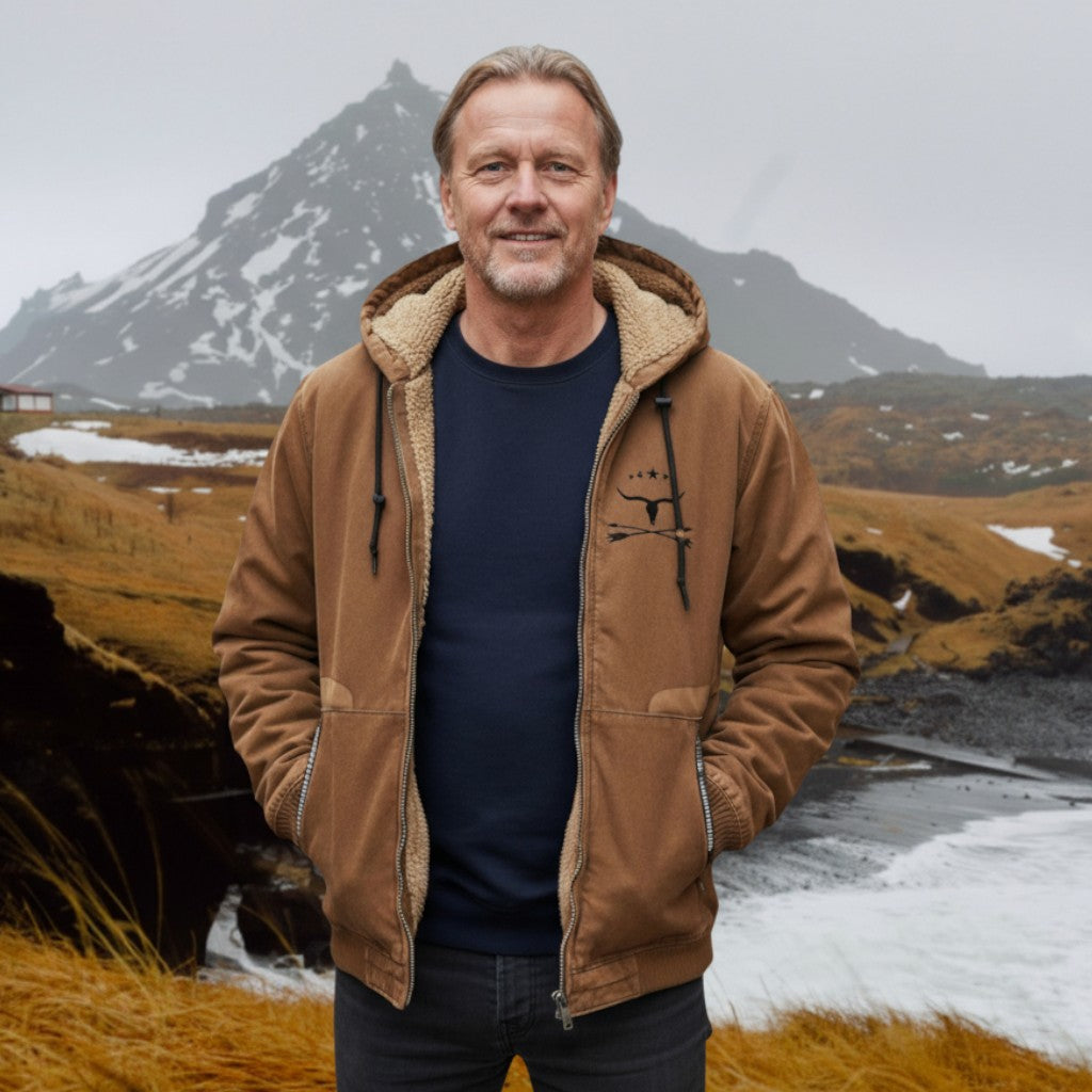 Chaqueta de granero con capucha Yellowstone™ | Elegante andrajesta