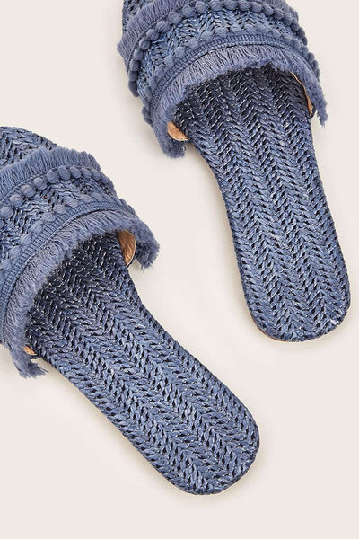 Zapatillas con Flecos
