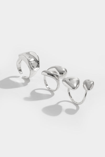 Anillos Irregulares de Metal