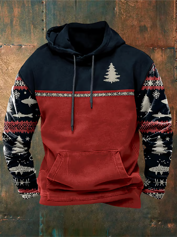 Elias | Sudadera con motivo navideño