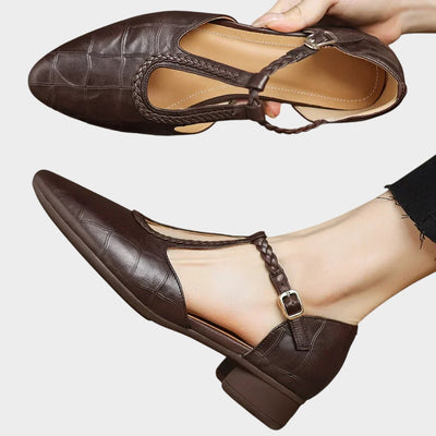 Elena™ | Calzado de cuero confort