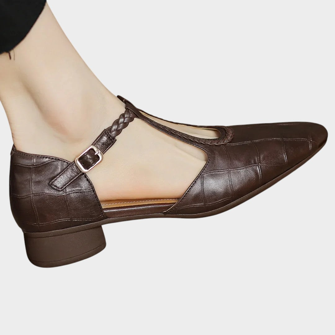 Elena™ | Calzado de cuero confort