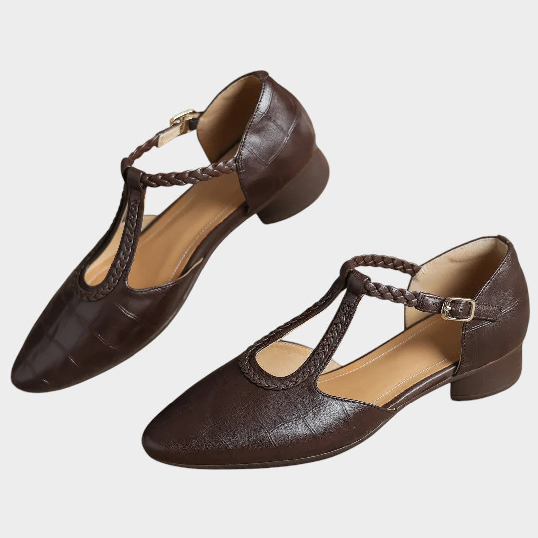 Elena™ | Calzado de cuero confort