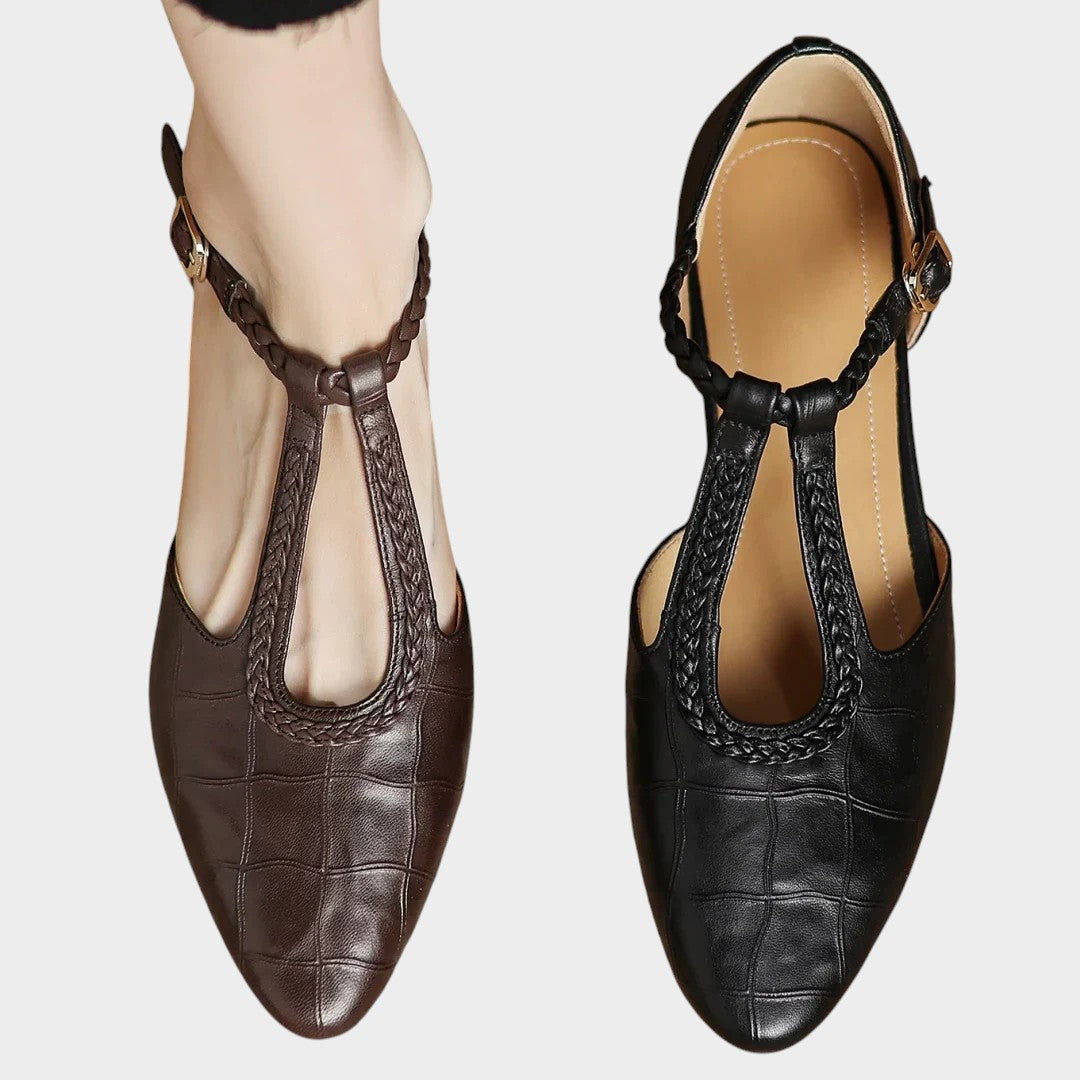 Elena™ | Calzado de cuero confort