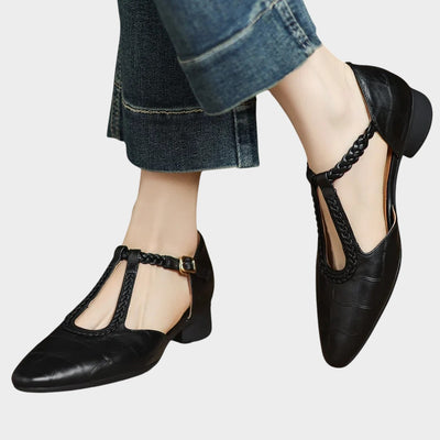 Elena™ | Calzado de cuero confort