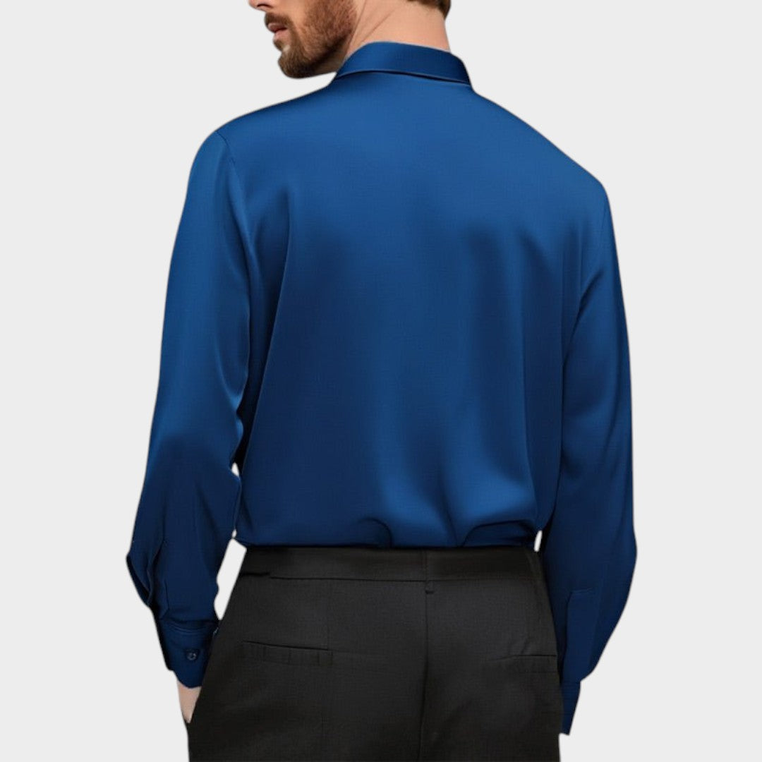 Mitchel™ | Camisa elástica sin arrugas para hombre