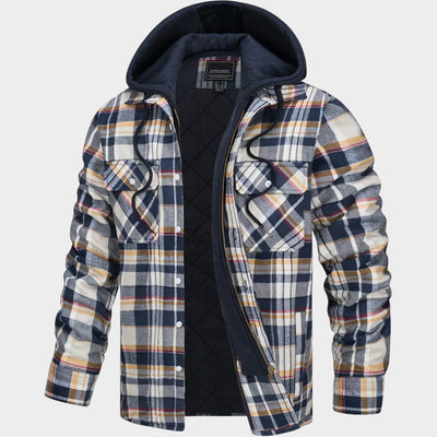 Julius™ | Chaqueta a cuadros con cremallera