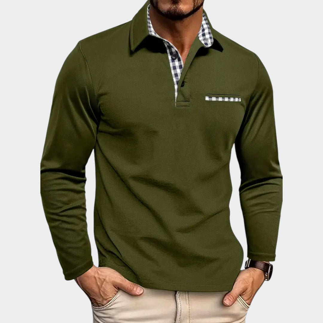 Harold™ | Polo Premium de Manga Larga